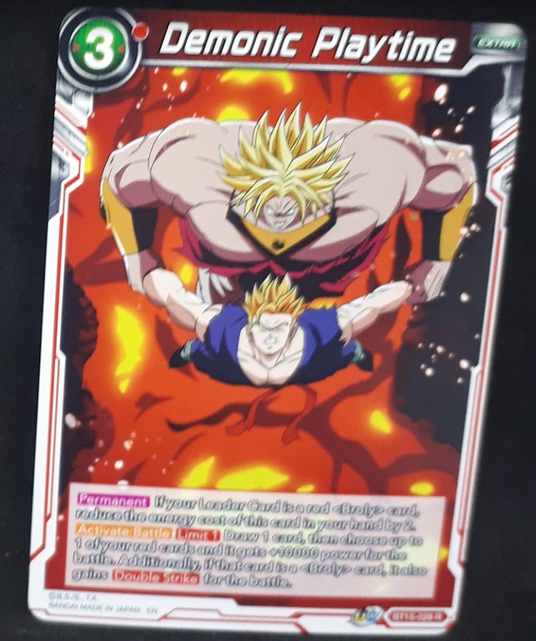Carte Dragon Ball Super Card Game Us UWS Boost Saiyan Showdown BT15-029 R bandai demonic playtime dbscg cardamehdz