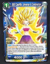 Charger l&#39;image dans la galerie, Carte Dragon Ball Super Card Game Us UWS Boost Saiyan Showdown BT15-041 C bandai SS2 caulifla universe 6 combination dbscg