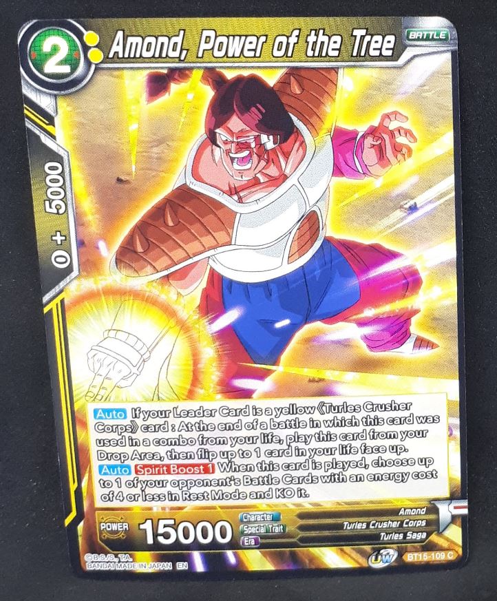Carte Dragon Ball Super Card Game Us UWS Boost Saiyan Showdown BT15-109 C bandai amond power of the tree dbscg 