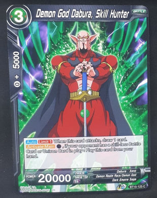 Carte Dragon Ball Super Card Game Us UWS Boost Saiyan Showdown BT15-123 C bandai demon god dabura skill hunter dbscg