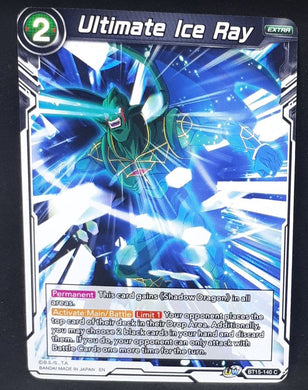 Carte Dragon Ball Super Card Game Us UWS Boost Saiyan Showdown BT15-140 C bandai ultimate ice ray dbscg cardamehdz
