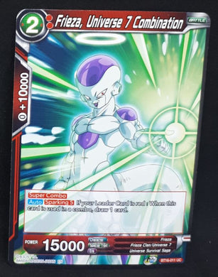 Carte Dragon Ball Super Card Game Us Unison Warrior Series Boost Set 7 BT16-011 UC (2022) bandai frieza universe 7 combination dbscg cardamehdz