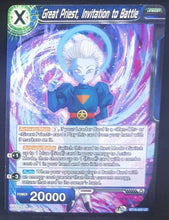 Charger l&#39;image dans la galerie, Carte Dragon Ball Super Card Game Us Unison Warrior Series Boost Set 7 BT16-023 UC (2022) bandai Great Priest Invitation to Battle dbscg