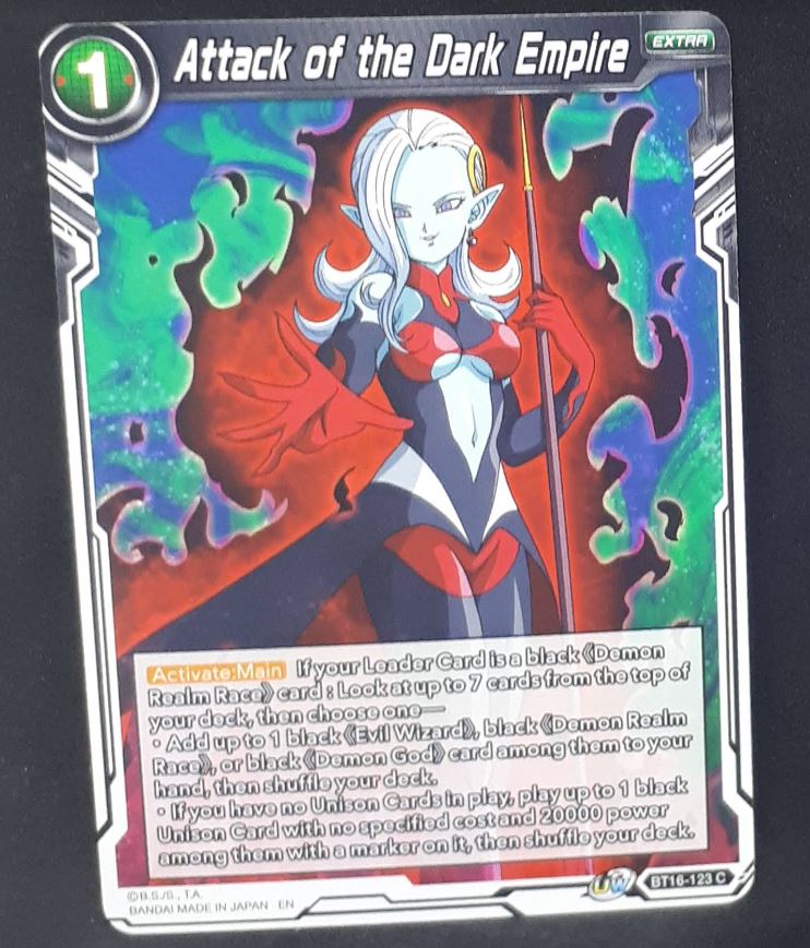 Carte Dragon Ball Super Card Game Us Unison Warrior Series Boost Set 7 BT16-123 C (2022) bandai ttack of the dark empire dbscg