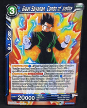 Charger l&#39;image dans la galerie, Carte Dragon Ball Super Card Game Us Unison Warrior Series Set 05 BT14-039 UC bandai great saiyaman combo of justice dbscg