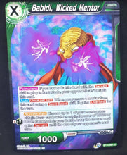 Charger l&#39;image dans la galerie, Carte Dragon Ball Super Card Game Us Unison Warrior Series Set 05 BT14-064 UC bandai babidi wicked mentor dbscg cardamehdz 
