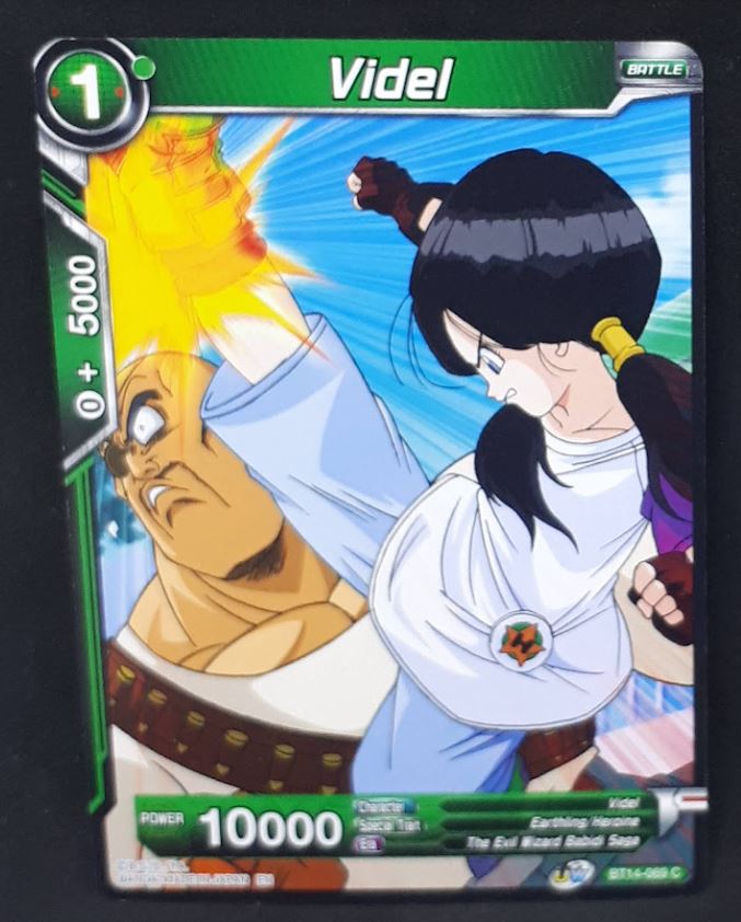 Carte Dragon Ball Super Card Game Us Unison Warrior Series Set 05 BT14-069 C bandai videl dbscg