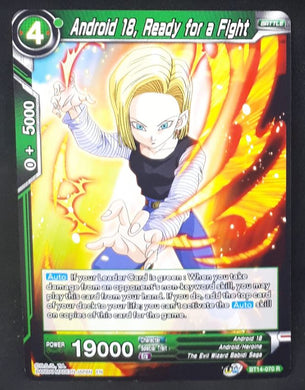 Carte Dragon Ball Super Card Game Us Unison Warrior Series Set 05 BT14-070 R bandai android 18 ready for a fight dbscg cardamehdz 