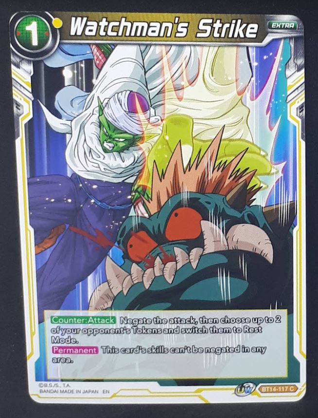 Carte Dragon Ball Super Card Game Us Unison Warrior Series Set 05 BT14-117 C bandai watchman s strike dbscg cardamehdz 