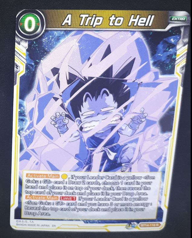 Carte Dragon Ball Super Card Game Us Unison Warrior Series Set 05 BT14-118 R bandai a trip to hell songoku dbscg 