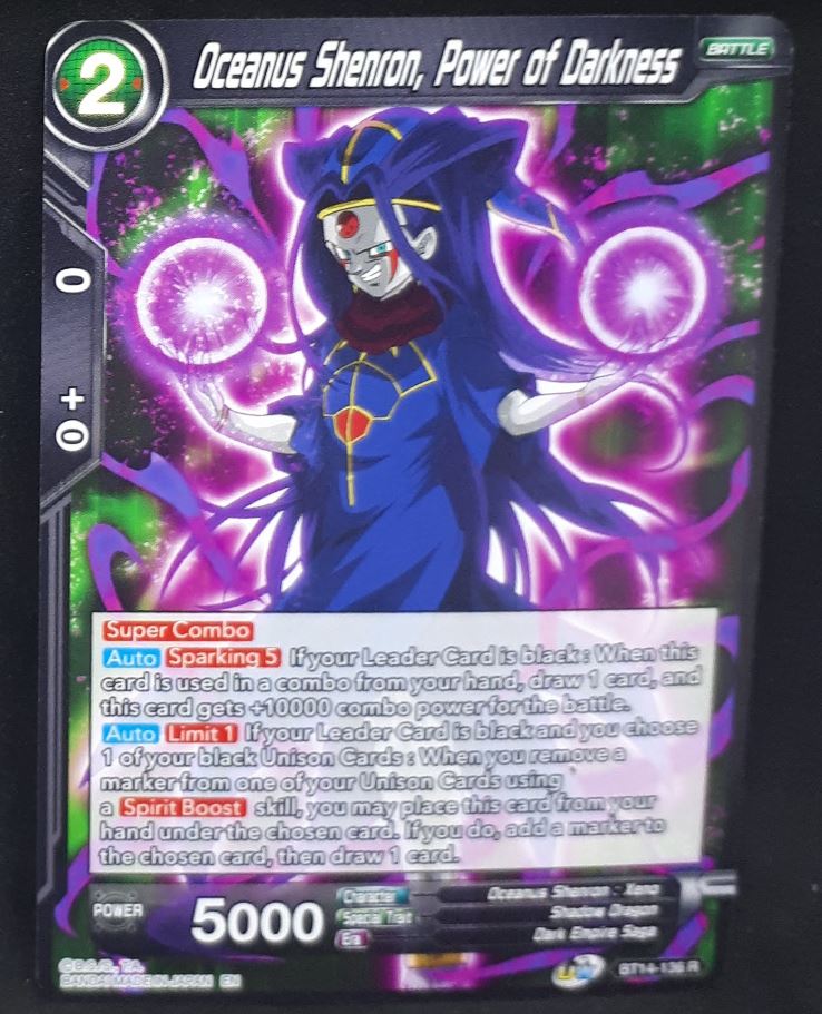 Carte Dragon Ball Super Card Game Us Unison Warrior Series Set 05 BT14-136 R bandai oceanus shenron power of darkness dbscg cardamehdz