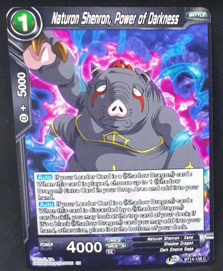 Carte Dragon Ball Super Card Game Us Unison Warrior Series Set 05 BT14-138 C bandai naturon shenron power of darkness dbscg 