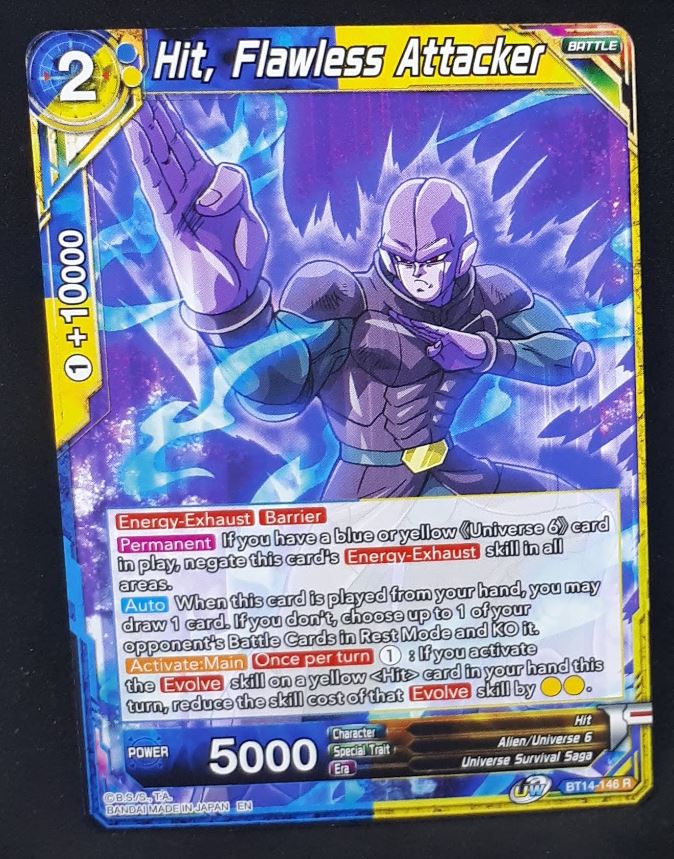 Carte Dragon Ball Super Card Game Us Unison Warrior Series Set 05 BT14-146 R bandai hit flawless attacker dbscg