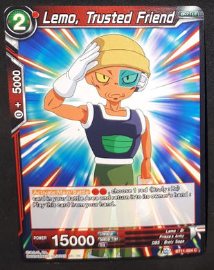 Carte Dragon Ball Super Card Game Us unison warrior bloodline BT11-024 C bandai lemo trusted friend dbscg