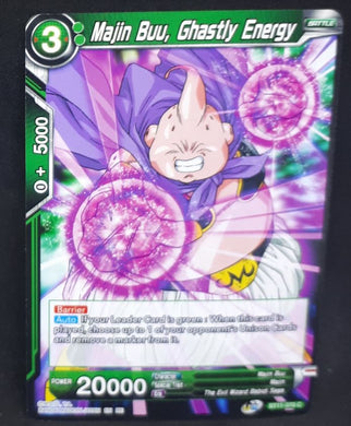 Carte Dragon Ball Super Card Game Us unison warrior bloodline BT11-070 C bandai majin buu ghastly energy dbscg cardamehdz