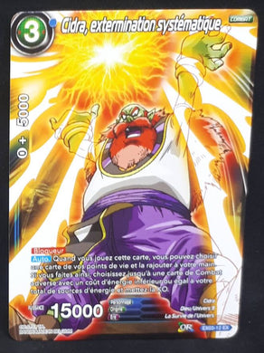 Carte Dragon Ball Super Card Game (fr) Gift Box EX03-12 (2018) bandai Cidra extermination systematique 