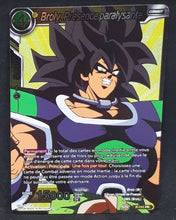 Charger l&#39;image dans la galerie, Carte Dragon Ball Super Card Game fr Carte promo n°P-110-PR Bandai broly presence paralysante dbscg hors serie foil