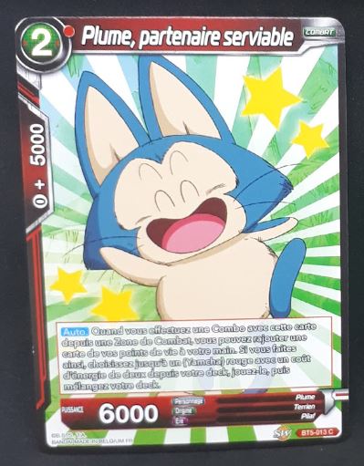 Carte Dragon Ball Super Card Game fr Miraculous Revival BT5-013 C (2019) bandai plume partenaire serviable dbscg 