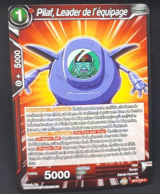 Carte Dragon Ball Super Card Game fr Miraculous Revival BT5-016 C (2019) bandai pilaf leader de l equipage dbscg 