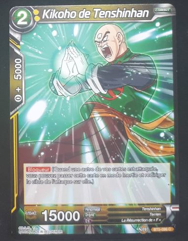 Carte Dragon Ball Super Card Game fr Miraculous Revival BT5-086 C (2019) bandai kihoho de tenshinhan dbscg