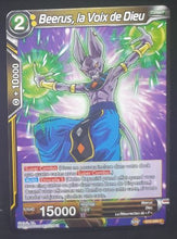 Charger l&#39;image dans la galerie, Carte Dragon Ball Super Card Game fr Miraculous Revival BT5-089 C (2019) bandai beerus la voix de dieu dbscg cardamehdz
