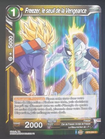 Carte Dragon Ball Super Card Game fr Miraculous Revival BT5-094 C (2019) bandai freezer le seuil de la veangeance dbscg 