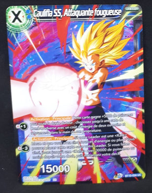 Carte Dragon Ball Super Card Game fr UWS Boost Saiyan Showdown BT15-034 UC bandai caulifla ss attaquante fougeuse dbscg cardamehdz