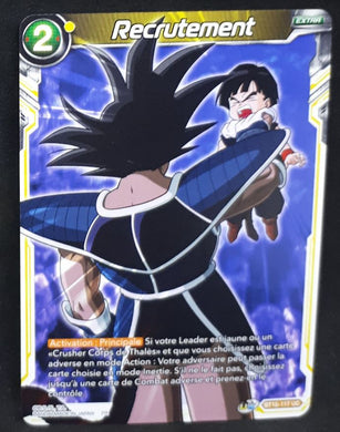 Carte Dragon Ball Super Card Game fr UWS Boost Saiyan Showdown BT15-117 UC bandai recrutement dbscg