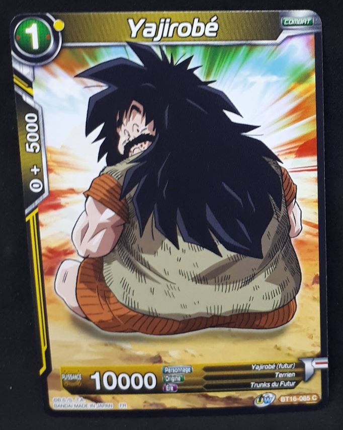Carte Dragon Ball Super Card Game fr Unison Warrior Series Boost Set 7 BT16-085 C (2022) bandai YAJIROBE dbscg cardamehdz 