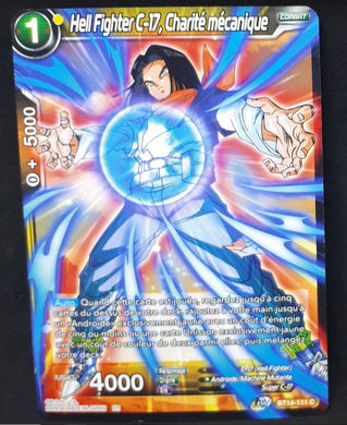 Carte Dragon Ball Super Card Game fr Unison Warrior Series Set 05 BT14-111 C bandai hell fighter c 17 charité mécanique dbscg cardamehdz 