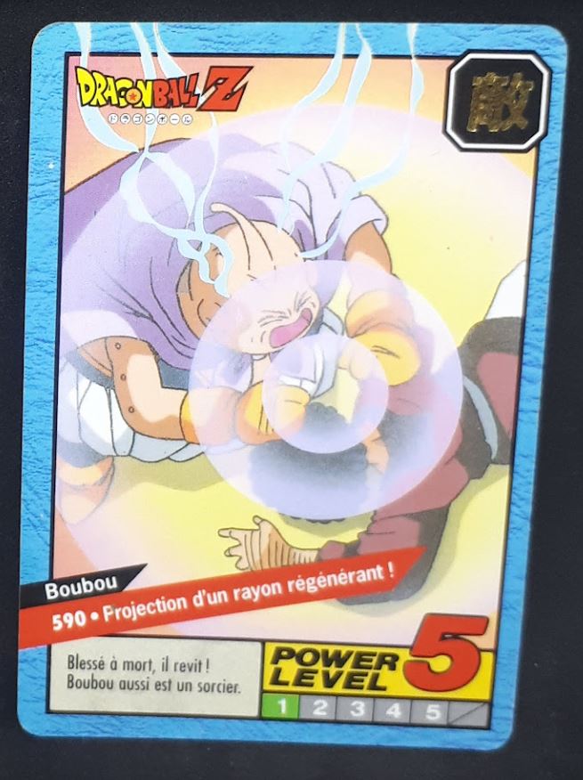 Carte Dragon Ball Z Carddass Le Grand Combat Part 4 n°590 (1996) bandai boubou hercules dbz