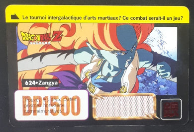 Carte Dragon Ball Z Carddass Part 16 fr n°624 (1995) bandai zangya