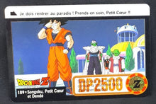 Charger l'image dans la galerie, Carte Dragon Ball Z Carddass Part 21 (fr) n°189 (total n°835) (1996) bandai songoku petit coeur dendé popo dbz
