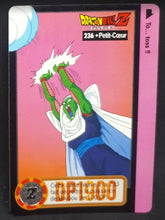 Charger l'image dans la galerie, Carte Dragon Ball Z Carddass Part 22 fr n°236 (total n°882) (1996) bandai piccolo DBZ cardamehdz verso