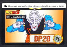 Charger l'image dans la galerie, Carte Dragon Ball Z Carddass Part 23 (fr) n°272 (total n°918) (1997) bandai vieux kaioshin dbz 
