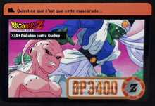 Charger l'image dans la galerie, Carte Dragon Ball Z Carddass Part 25 fr n°334 (1997) bandai majin bou vs paikuhan cardamehdz