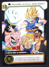 Charger l'image dans la galerie, Carte Dragon Ball Z Carddass Part 25 fr n°C12b (1997) bandai arc bou dbz