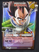 Charger l'image dans la galerie, Carte Dragon Ball Z Cartes À Jouer Et À Collectionner Part 1 n°D-56 (2005) Bandai vegeta dbz prisme holo foil cardamehdz