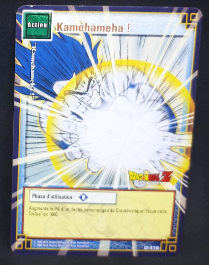 Carte Dragon Ball Z Cartes À Jouer Et À Collectionner Part 4 n°D-416 (2006) Bandai kamehameha! songoku dbz cardamehdz 