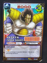 Charger l'image dans la galerie, Carte Dragon Ball Z Cartes À Jouer Et À Collectionner Part 4 n°D-438 (pouvoir caché main) (2006) Bandai vegeta singe géant dbz prisme holo foil