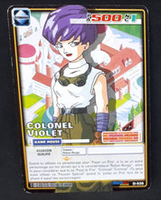 Charger l'image dans la galerie, Carte Dragon Ball Z Cartes À Jouer Et À Collectionner Part 6 n°D-535 (enfer) (2007) Bandai colonel violet dbz