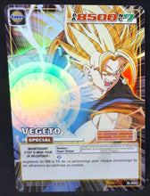 Charger l'image dans la galerie, Carte Dragon Ball Z Cartes À Jouer Et À Collectionner Part 6 n°D-582 (pouvoir caché PA 9500) (2007) Bandai vegeto dbz prisme holo foil cardamehdz 