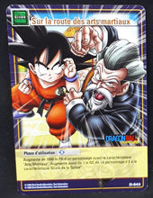 Charger l'image dans la galerie, Carte Dragon Ball Z Cartes À Jouer Et À Collectionner Part 6 n°D-843 (2007) Bandai sur la route des arts martiaux songoku jacky choun dbz 