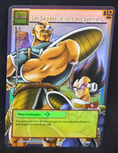 Charger l'image dans la galerie, Carte Dragon Ball Z Cartes À Jouer Et À Collectionner Part 9 n°D-100 (2008) Bandai les saiyans la race ds guerriers dbz prisme holo foil cardamehdz 