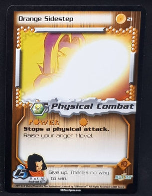 Carte Dragon Ball Z Collectible Card Game - Score Part 5 n°21 (2001) Funanimation android 17 dbz 