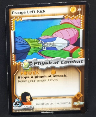 Carte Dragon Ball Z Collectible Card Game - Score Part 5 n°35 (2001) Funanimation android 17 vs piccolo dbz 