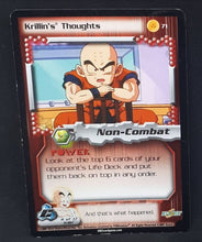 Charger l'image dans la galerie, Carte Dragon Ball Z Collectible Card Game - Score Part 5 n°71 (2001) Funanimation krilin dbz cardamehdz