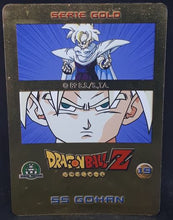 Charger l&#39;image dans la galerie, Carte Dragon Ball Z Gold Card Lenticolari Part 1 n°17 songoku giochi preziosi dbz cardamehdz