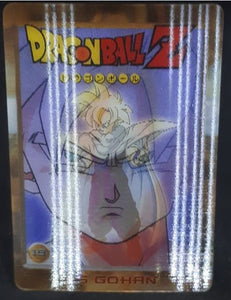 Carte Dragon Ball Z Gold Card Lenticolari Part 1 n°17 songoku giochi preziosi dbz cardamehdz