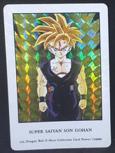 Charger l&#39;image dans la galerie, Carte Dragon Ball Z Hero Collection Part 1 n°143 (1993) Amada songohan prisme holo DBZ Cardamehdz